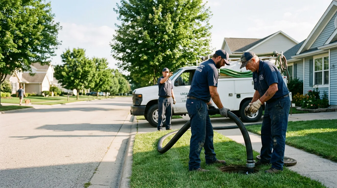Septic Tank Pumping in Monroeville, IN near me